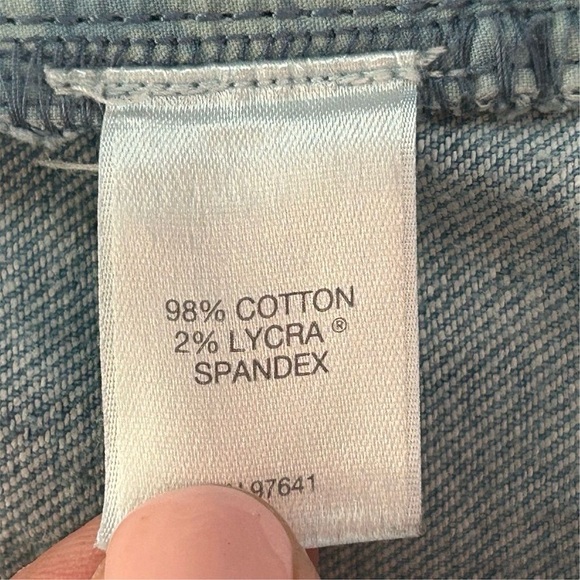 J.Jill Women's Slim Ankle Jeans Size 10 Light Wash Blue Denim Mid Rise - Picture 7 of 8